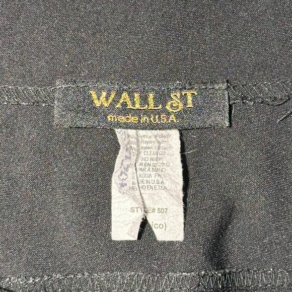 Wall St Black High-Waisted Flared Skirt – Women’s Size Medium - Picture 4 of 5